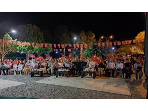 Bozyazı’da 15 Temmuz şehitleri anıldı