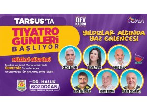 Tarsus’ta tiyatro günleri başlıyor