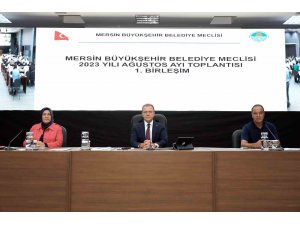 Mersin Büyükşehir Belediyesi Meclis Toplantısı yapıldı