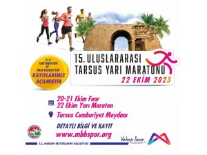 15. Tarsus Yarı Maratonu için kayıtlar başladı