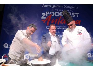 Antalya’dan dünyaya açılan 2. Foodfest Antalya Gastronomi Festivali başlıyor