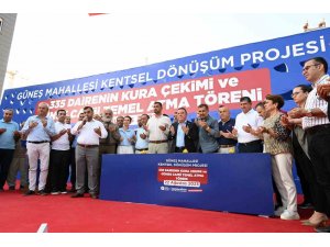 Güneş Mahallesi Kentsel Dönüşümü’nde çifte sevinç