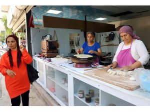 Ata karakılçık buğdayı tarladan sofraya ulaştı, sıkma ve börek oldu