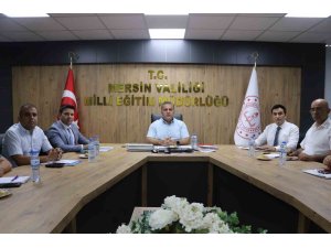 Mersin’de yeni eğitim öğretim yılı değerlendirme toplantısı yapıldı