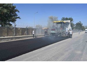 Isparta Belediyesi tarafından Davraz Kayak Merkezi bağlantı yolu asfaltlanıyor