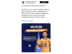 İskenderunspor, Muhammed Demirci ile anlaştı