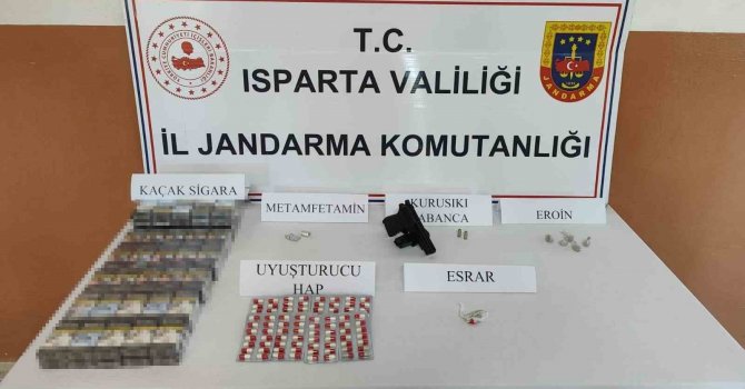 Isparta’da 3 ayda 126 şüpheli yakalandı