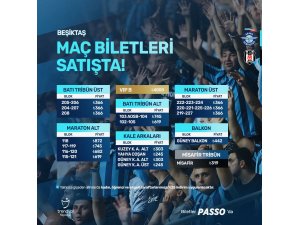 Y. Adana Demirspor - Beşiktaş maçının biletleri satışta