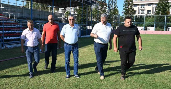 Kazım Gül Spor Tesisleri’nde yenileme çalışmaları başlatıldı