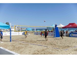 Probeach Tour Plaj Voleybolu Mersin etabı, Kızkalesi’nde başladı