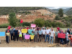 Köylülerin kum ocağı direnişi yargıya taşındı