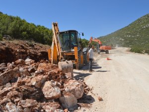 Naldöken grup yolunda bakım onarım sürüyor