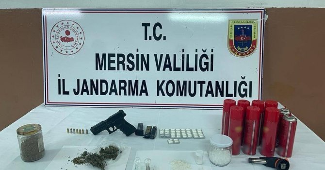 Mersin’de uyuşturucu ticareti yapan 1 şüpheli yakalandı