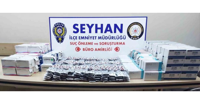 Uyuşturucu satıcısının evine baskın: 20 bin 636 hap ele geçirildi