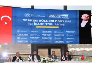 OSBÜK deprem bölgesindeki OSB’lerle buluştu