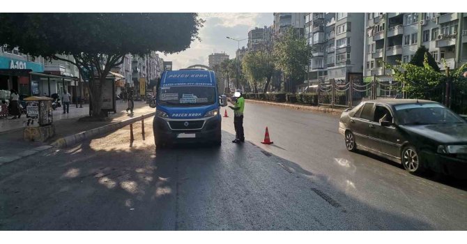 Mersin’de son bir ayda 27 bin 70 sürücüye idari para cezası uygulandı