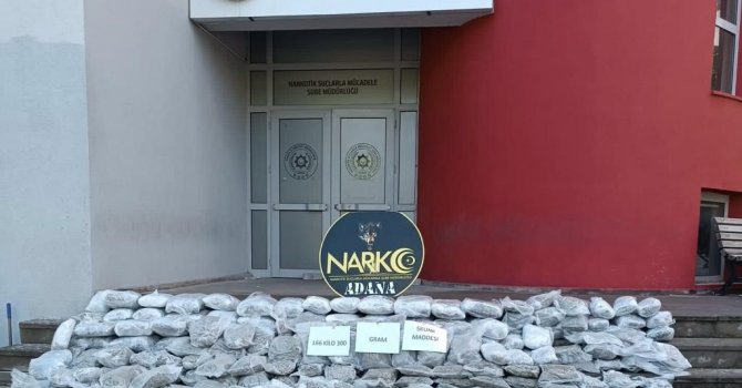 Narkotik polisi uyuşturucu sevkiyatının engelledi: 166 kilo 300 gram skunk ele geçirildi