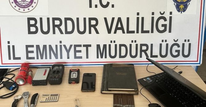 Burdur’da hırsızlık yaptığı tespit edilen 1 şahıs tutuklandı