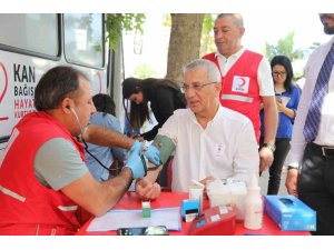 Mezitli kan bağışında bulundu