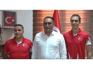 Başkan Yılmaz, dünya ikincisi olan Milli Bocce Sporcusu Mehmet Can Yakın’ı tebrik etti