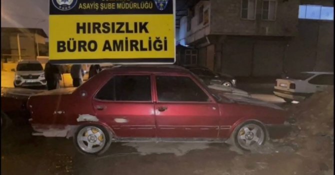 Osmaniye’de çaldıkları otomobilleri il dışında parçalayıp satan hırsızlar yakalandı