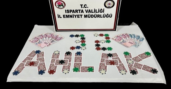 Isparta’da kumar operasyonu: 4 şahsa para cezası