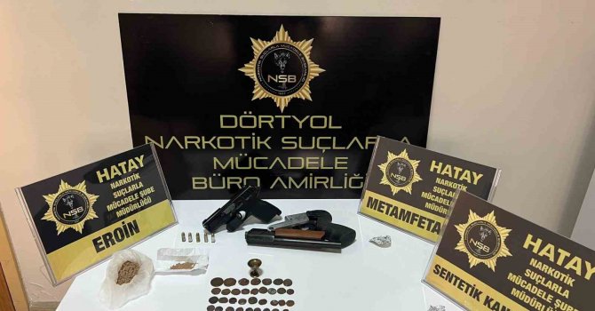 Hatay’da yakalanan 3 şüpheli şahıstan 1’i tutuklandı