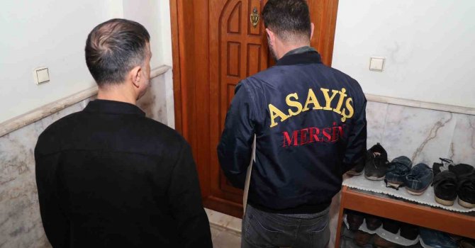 Mersin’de aranan şahıslara şafak operasyonu: 38 gözaltı