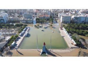 Venedik’e dönen İskenderun dron ile görüntülendi