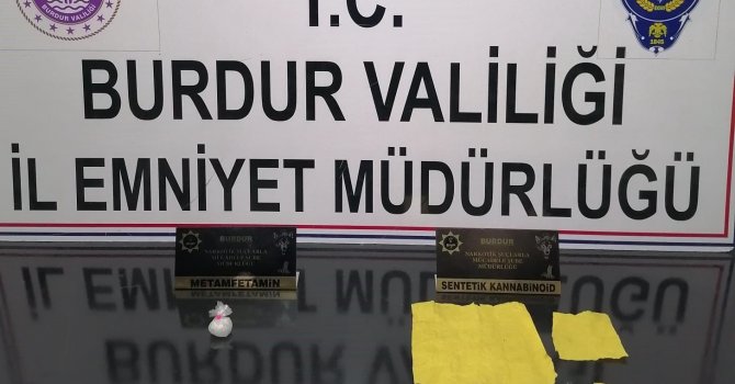 Burdur’da uyuşturucu operasyonunda 1 şahıs tutuklandı