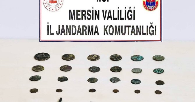 Mersin’de tarih eser kaçakçılığı operasyonu: 2 gözaltı