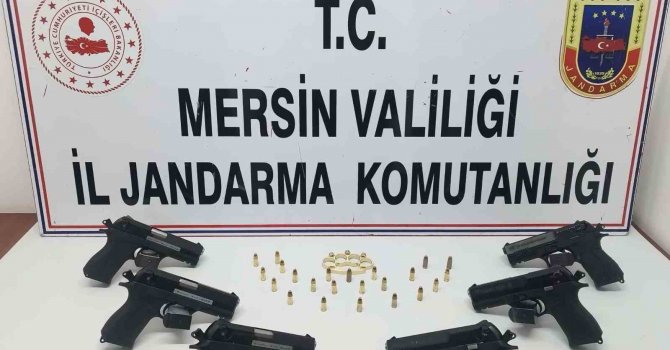 Mersin’de silah kaçakçılığı yapan şüpheli yakalandı