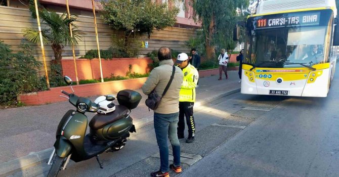 Mersin’de motosiklet denetimleri sürüyor