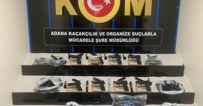 Adana’da silah üretimi yapılan iki eve operasyon: 5 gözaltı