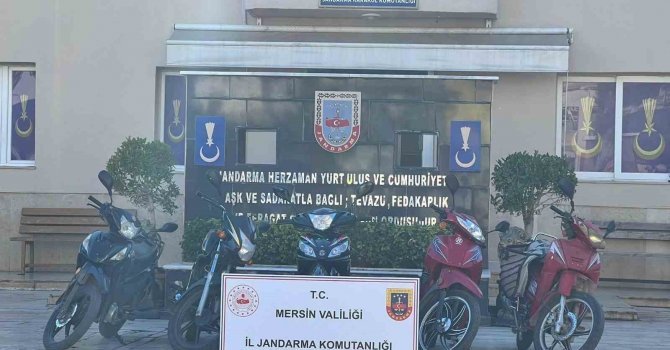 Mersin Erdemli’de motosiklet hırsızı yakalanıp tutuklandı