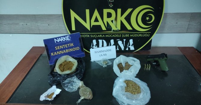 Adana’da narkotik operasyonunda yakalanan 4 kişi tutuklandı