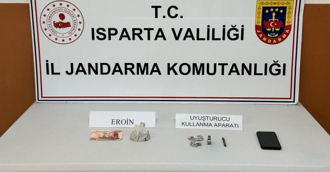 Isparta’da uyuşturucu operasyonu: 1 kişi tutuklandı