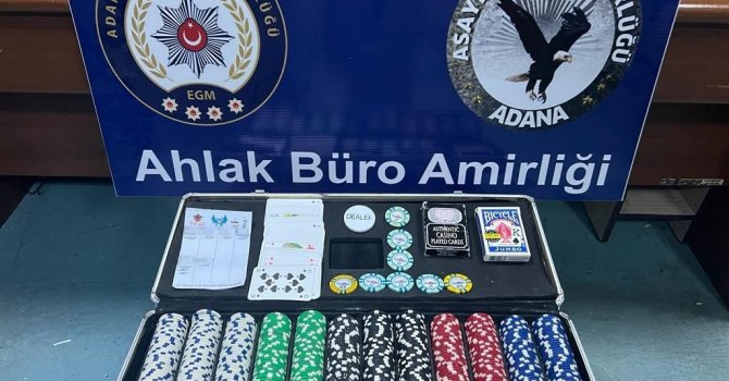 2023 yılında Adana’da polis "oyuncu" kılığına girip 381 kumarhane bastı