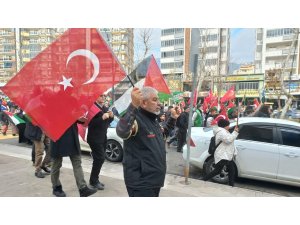 Kahramanmaraş’ta şehitler ve Gazze için yürüyüş