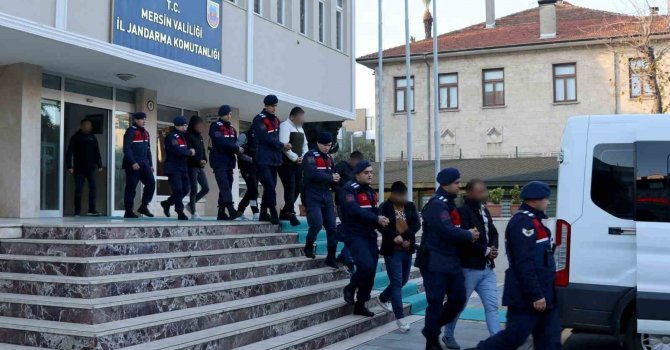 Mersin’de terör örgütü PKK operasyonu: 7 şüpheli yakalandı