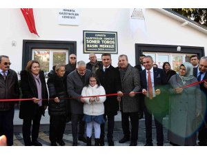 Isparta Gazeteciler Cemiyeti Soner Toros Basın Merkezi törenle açıldı