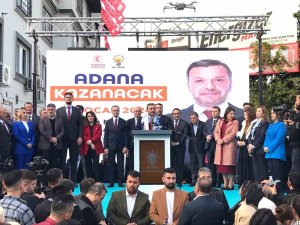 Adana Büyükşehir Belediye Başkan adayı Fatih Mehmet Kocaispir’e görkemli karşılama