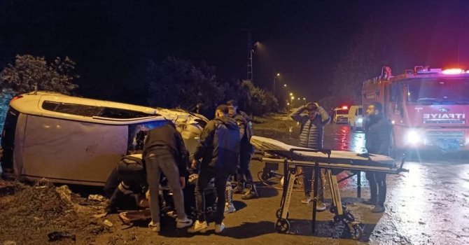 Erzin’de trafik kazası: 2 yaralı