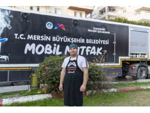 ’Mobil Mutfak Tırı’ ve ’Mahalle Mutfakları’ 48 noktada 3 çeşit yemek hizmeti sunuyor