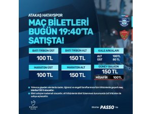 Adana Demirspor - Hatayspor maçının biletleri satışta