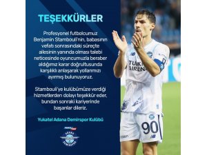 Adana Demirspor’da Benjamin Stambouli ile yollar ayrıldı