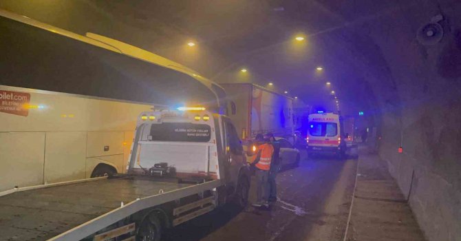 Osmaniye’de tünelde zincirleme trafik kazası: 1 ölü