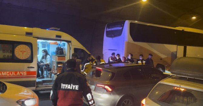 Osmaniye’de tünelde zincirleme trafik kazası: 1 ölü, 6 yaralı