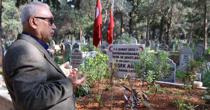 Acılı baba Şimşek: "Deprem bugün gibi, aynı acıyı yaşıyoruz ama bir yerde seviniyorum, yavrularımın cenazesine ulaşabildim"