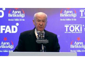 Bahçeli: “Deprem üzerinden fitne yapanlar birer birer boşa çıkartıldı”